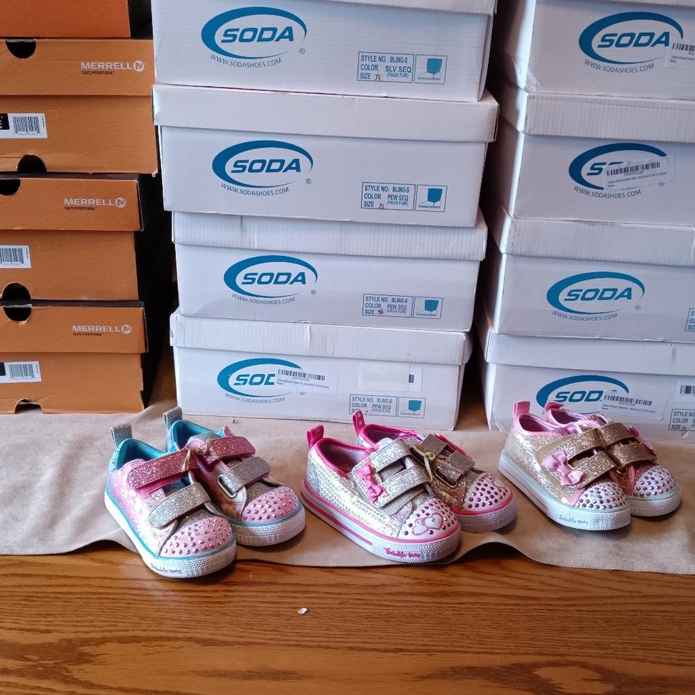 Kids Sketcher twinkle toes